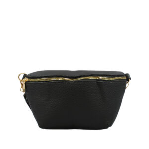 Plain Leather Touch Bum Bag