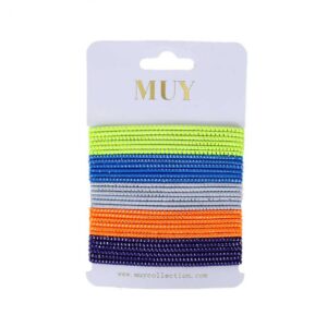 Mixed Fluorescent colours small size