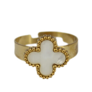 S. Steel single white clover