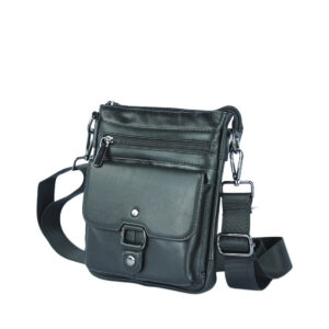 Cross-body bag with flap pocket