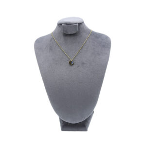 stainless steel necklace with a heart pendant