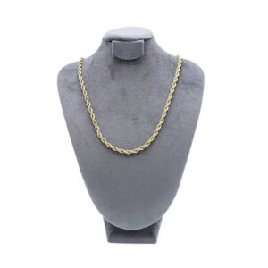 Elegant rope chain bracelet with adjustable extender