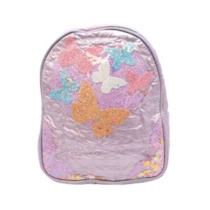Playful glitter kids backpack.