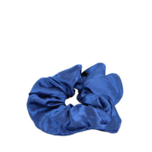 Printed fabric scrunchie with elastic hold for everyday styling.