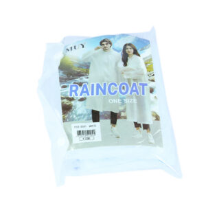 Muy Unisex Waterproof Rain Coat Hooded Full Sleeves