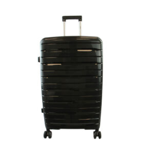 Sleek, lightweight hardshell luggage with smooth spinner wheels
