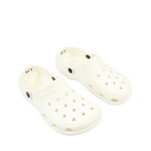 Mens lightweight clog sandals with perforated upper and adjustable back strap for everyday comfort.