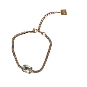 Stainless Steel 18k Gold Plated Chain Link Bracelet