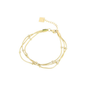 Adjustable Stainless Steel Mesh Chain Bracelet