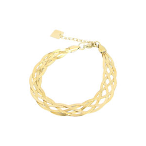 Braided Stainless Steel Mesh Chain Bracelet