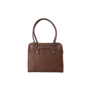 Minimalist Office Tote Bag with Front Zip Pocket