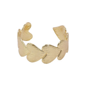 Gold Butterfly Cuff Bracelet