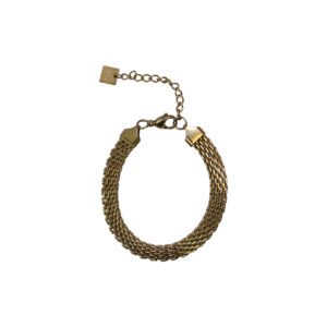 Stainless Steel Gold Layered Chain Bracelet