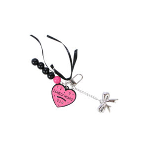 Heart Quote Keychain