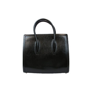 Classic Structured Handbag with Dual Top Handles