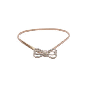 Metal Chain Bow Belt