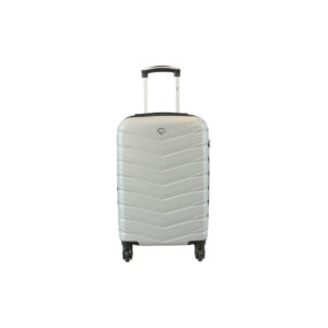 Hard shell luggage set with smooth spinner wheels for easy travel