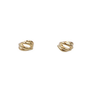 Textured Knot Stud Earrings
