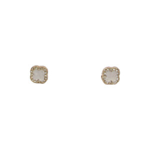 Crystal Heart Stud Set