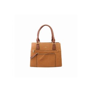 Multi-Pocket Structured Handbag