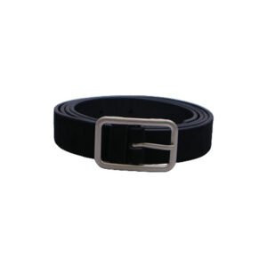 Classic Women's Belt with Rounded Square Buckle