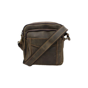 Premium Leather-Style Crossbody Bag for Men
