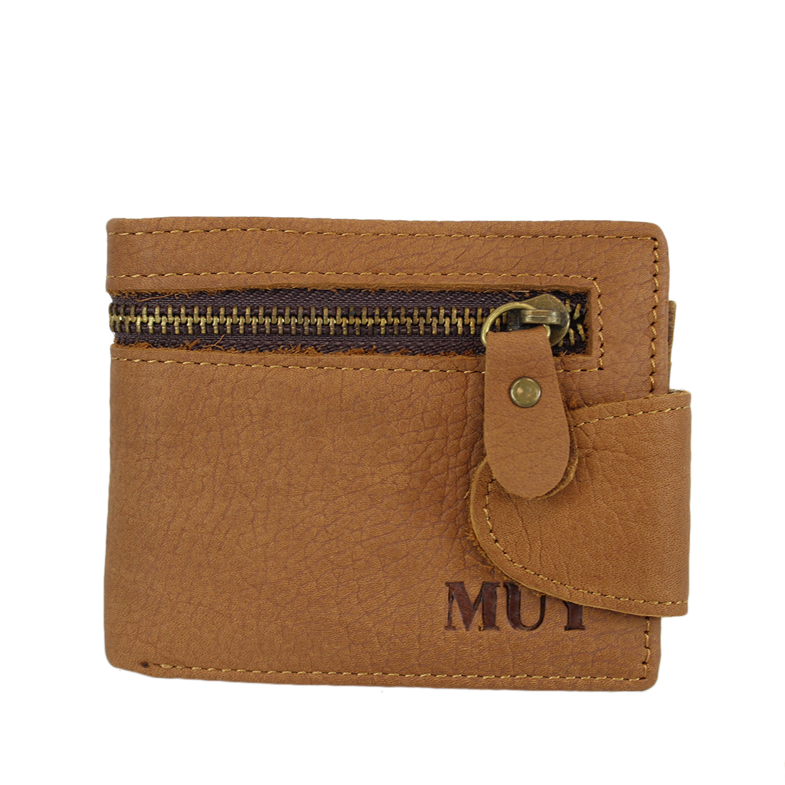 Real Leather- Zip design