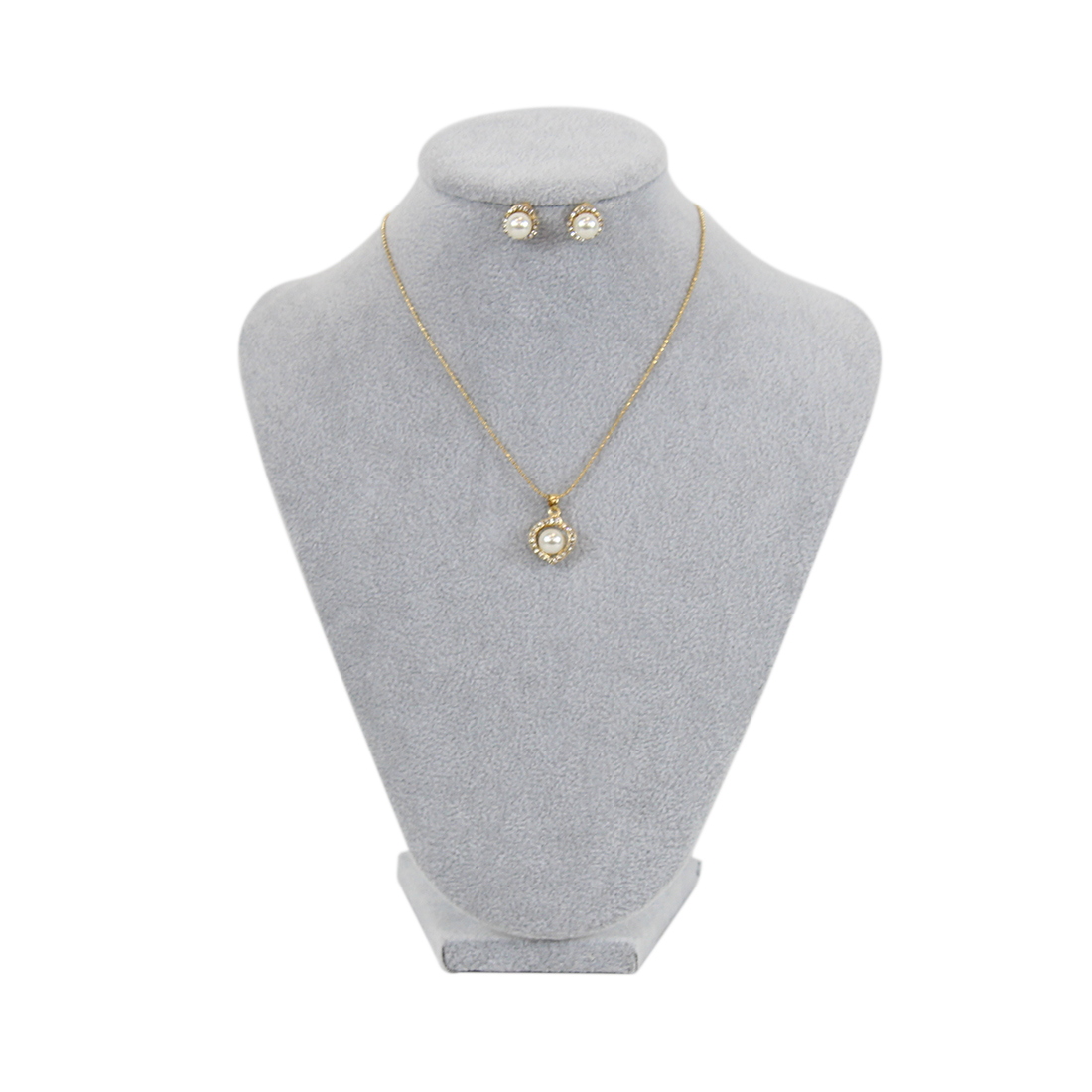 Pearl and small diamonds design