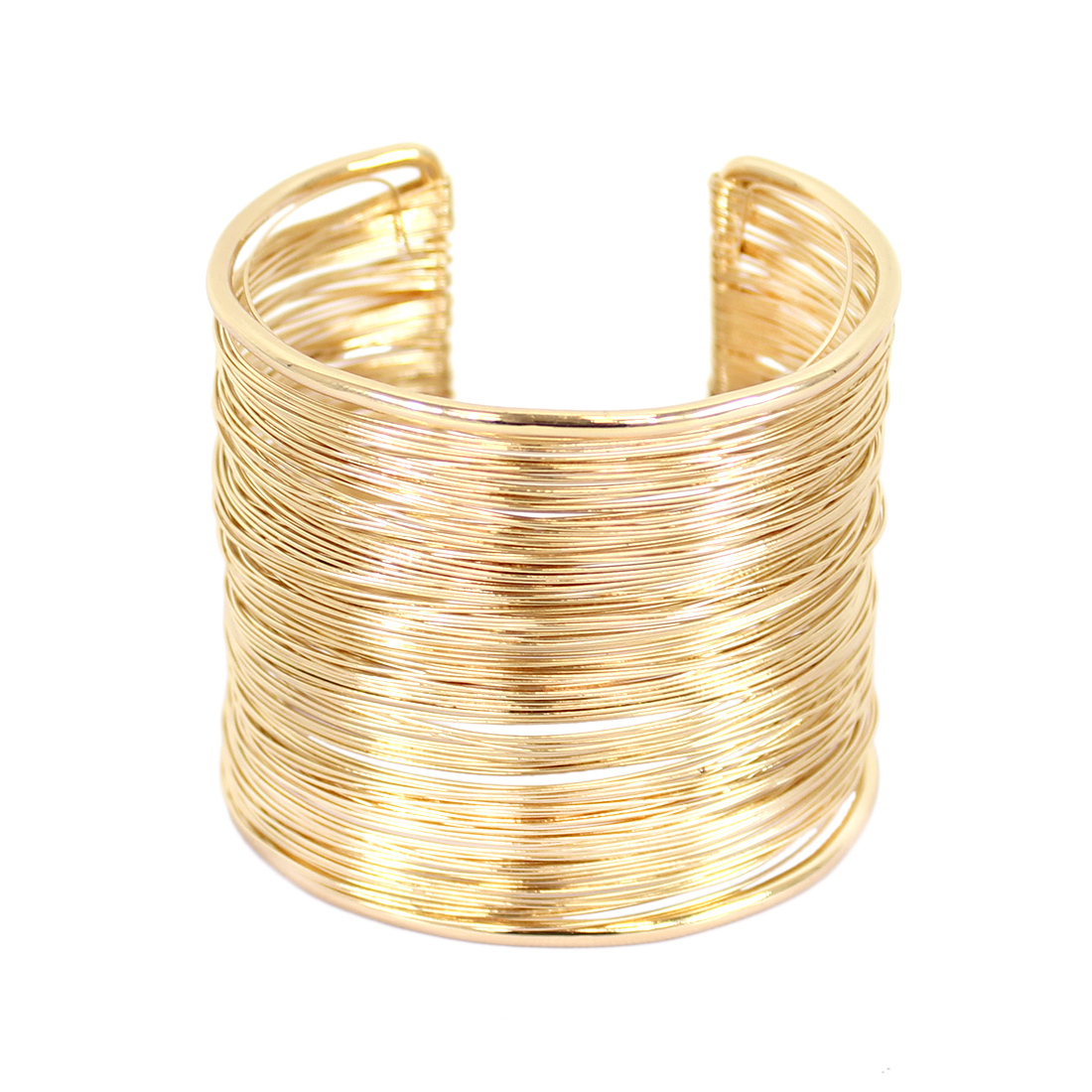 Wire style wide bangle