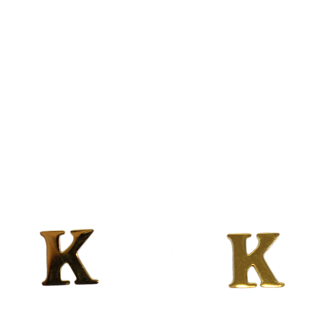 Letter earrings K