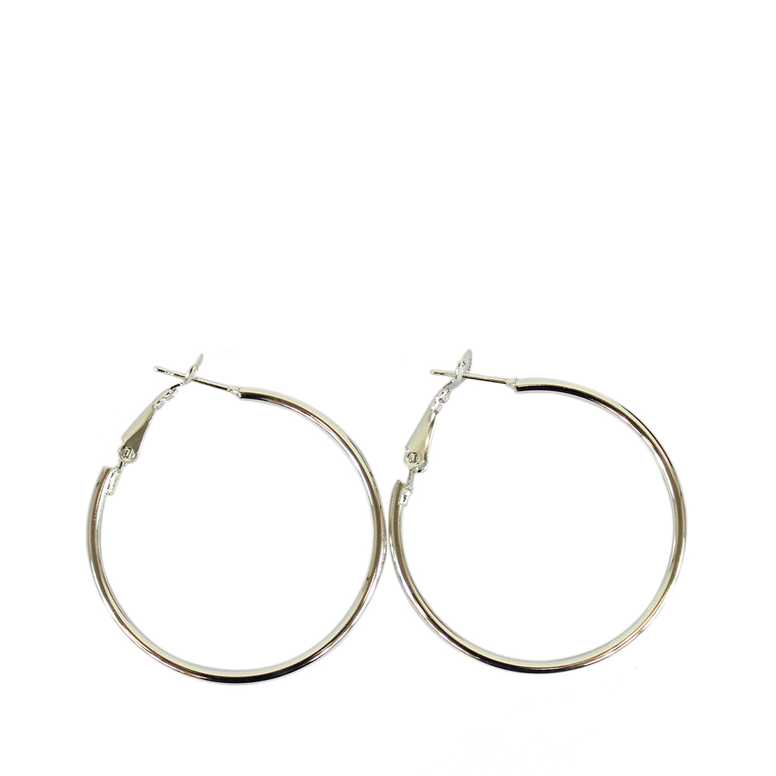 Plain hoop earrings small