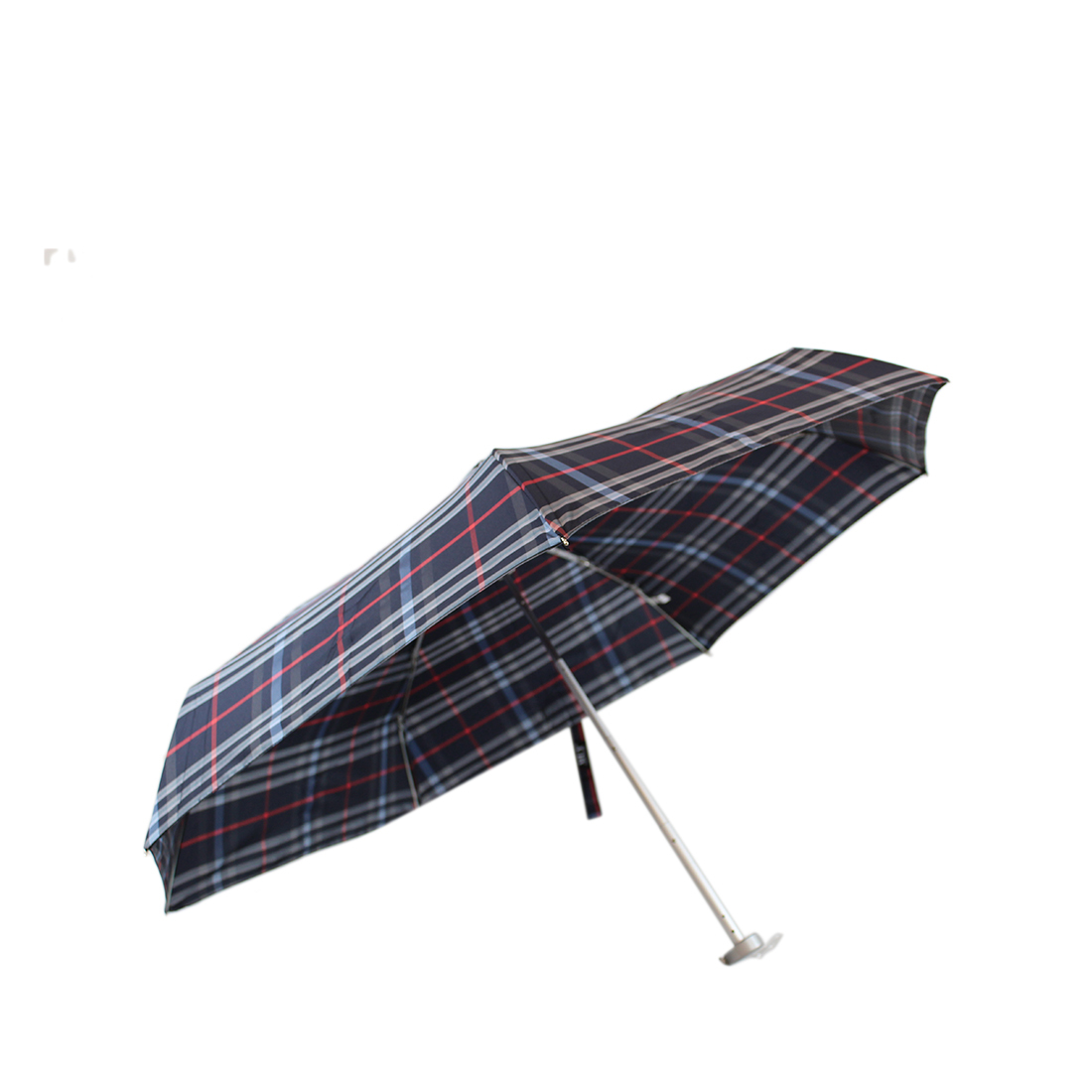 Super small checked umbrella