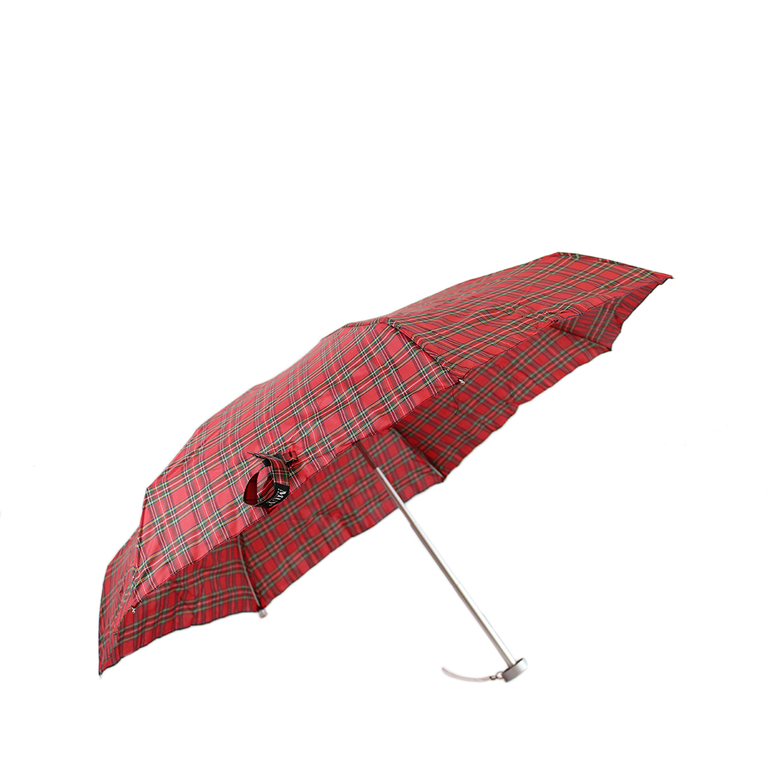 Super small checked umbrella