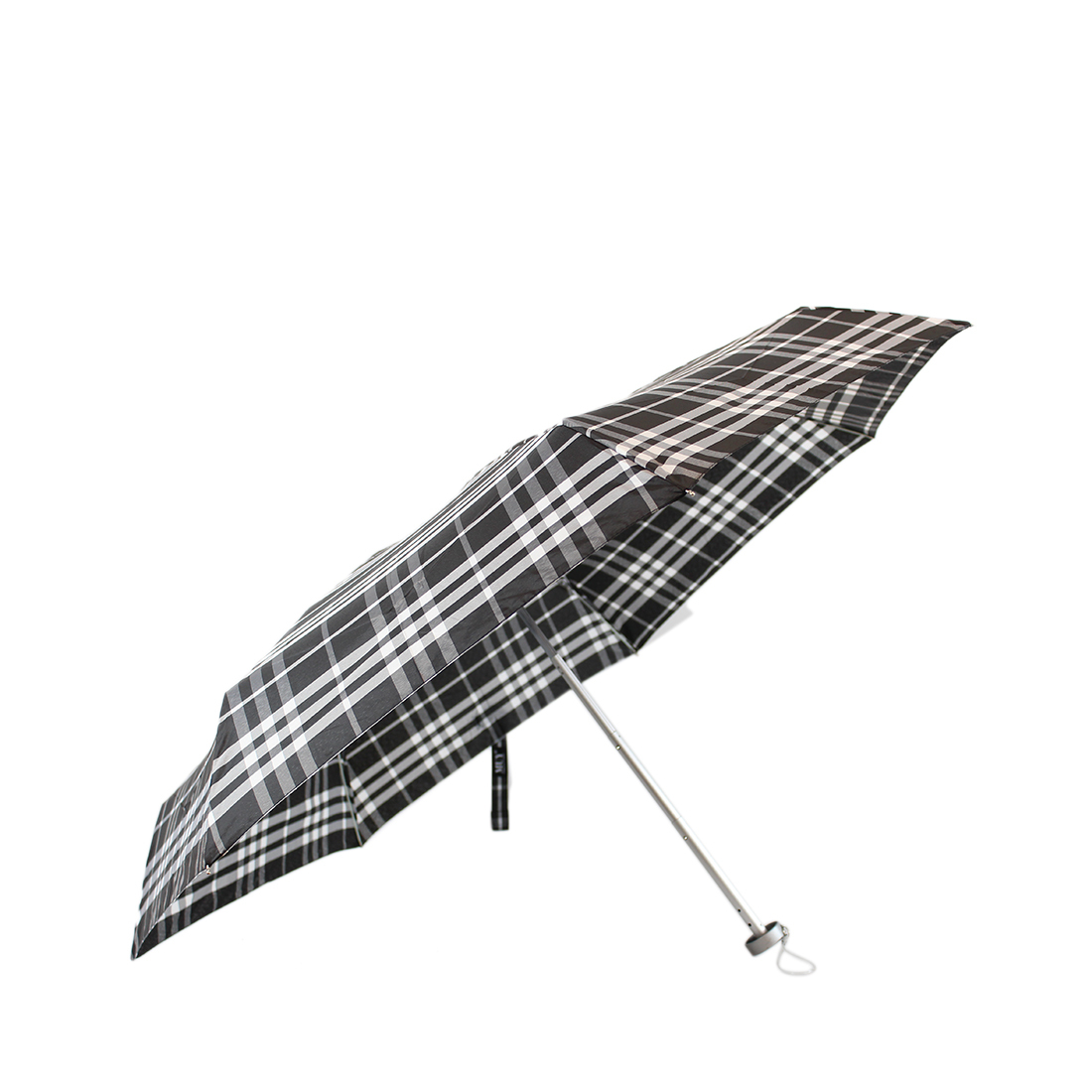 Super small checked umbrella
