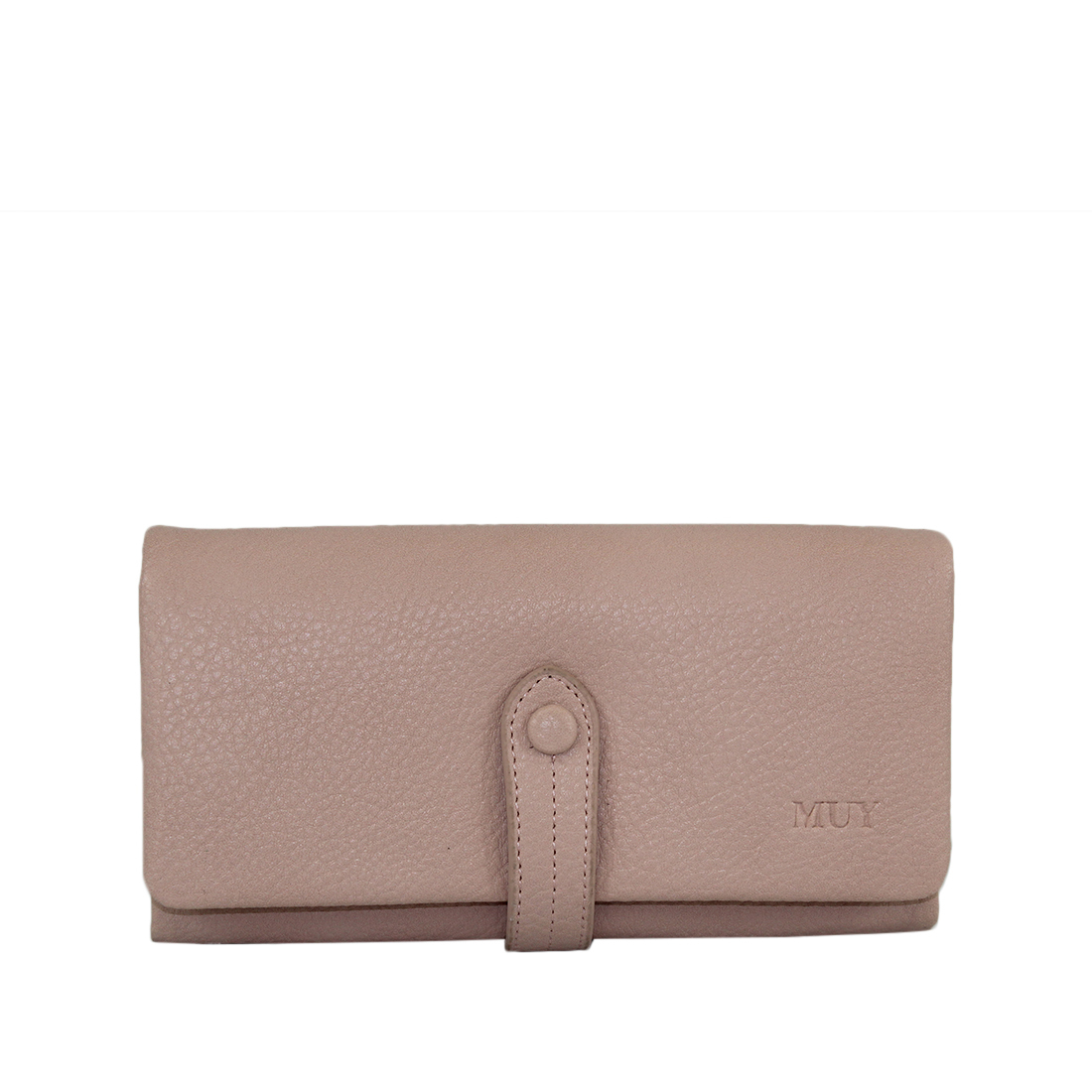 Plain with Gold zip at the back