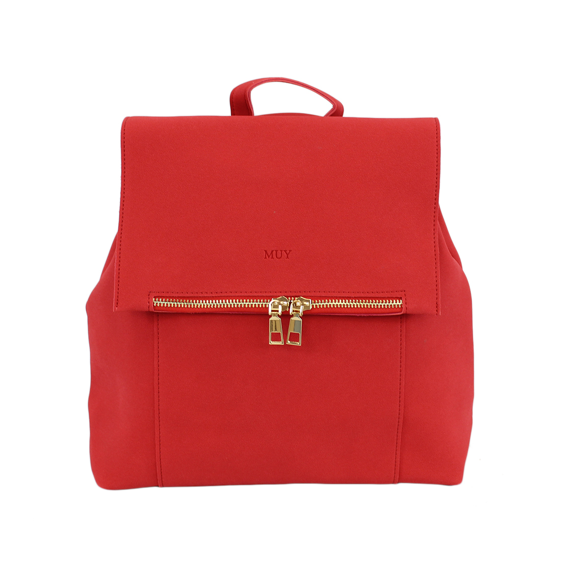 Slip infront with gold zipper