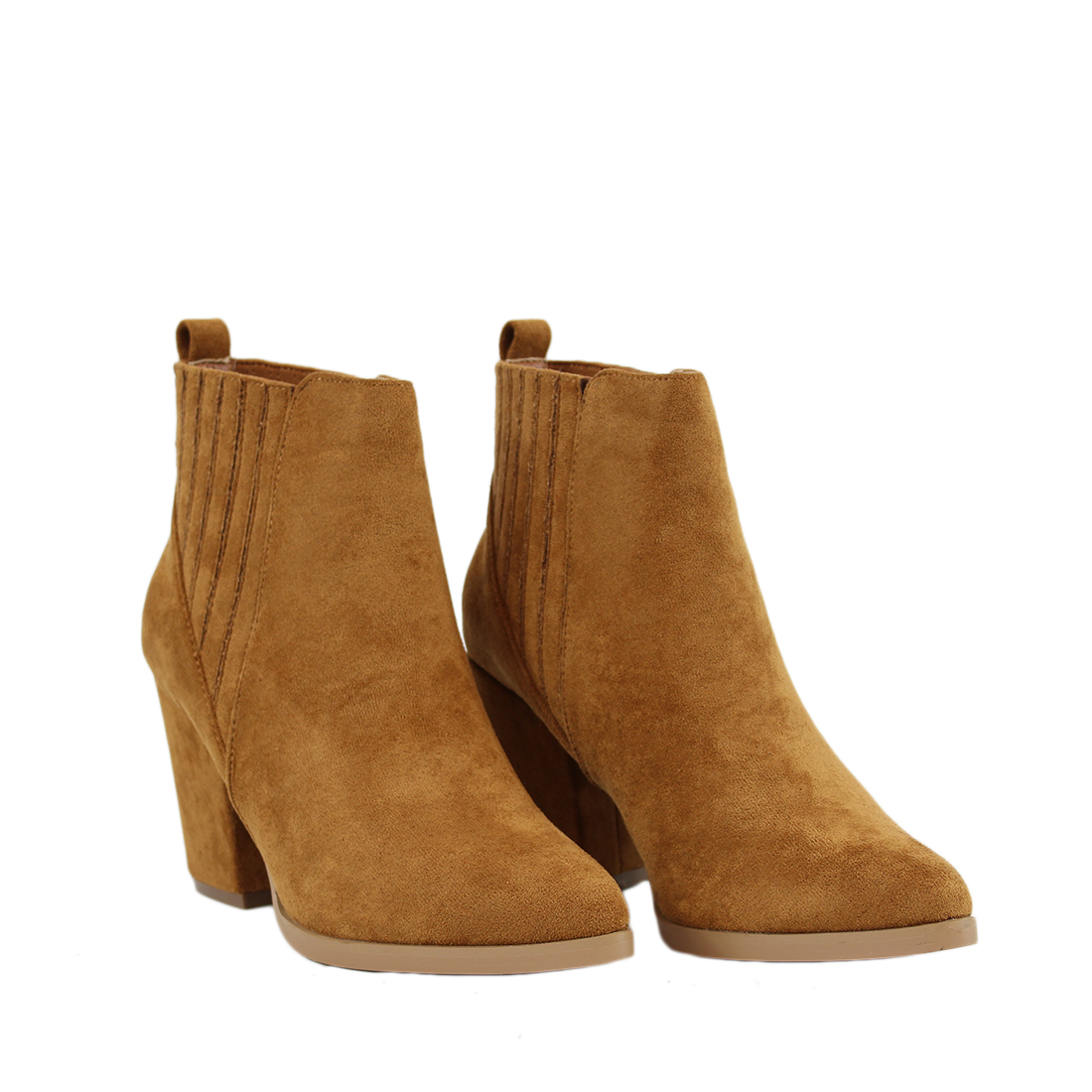 * Suede chelsea Boots
