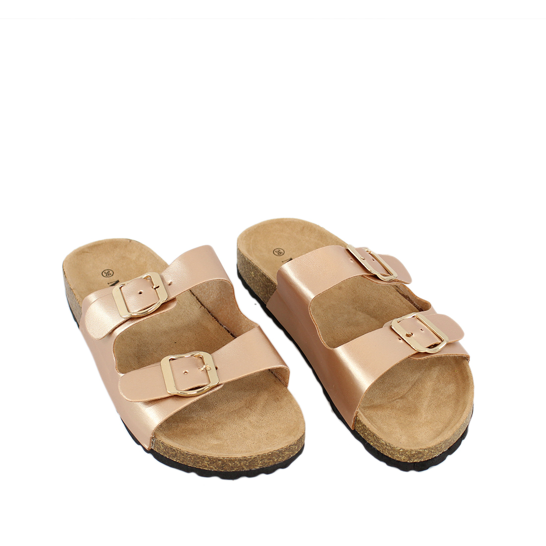 * Double Strap Buckle Slider