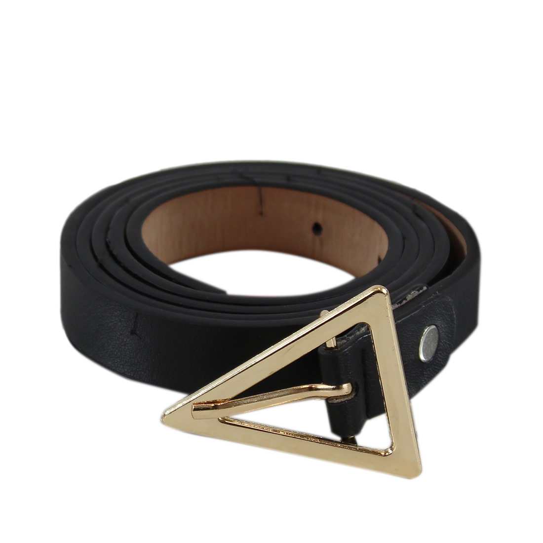 Triangle gold buckle design