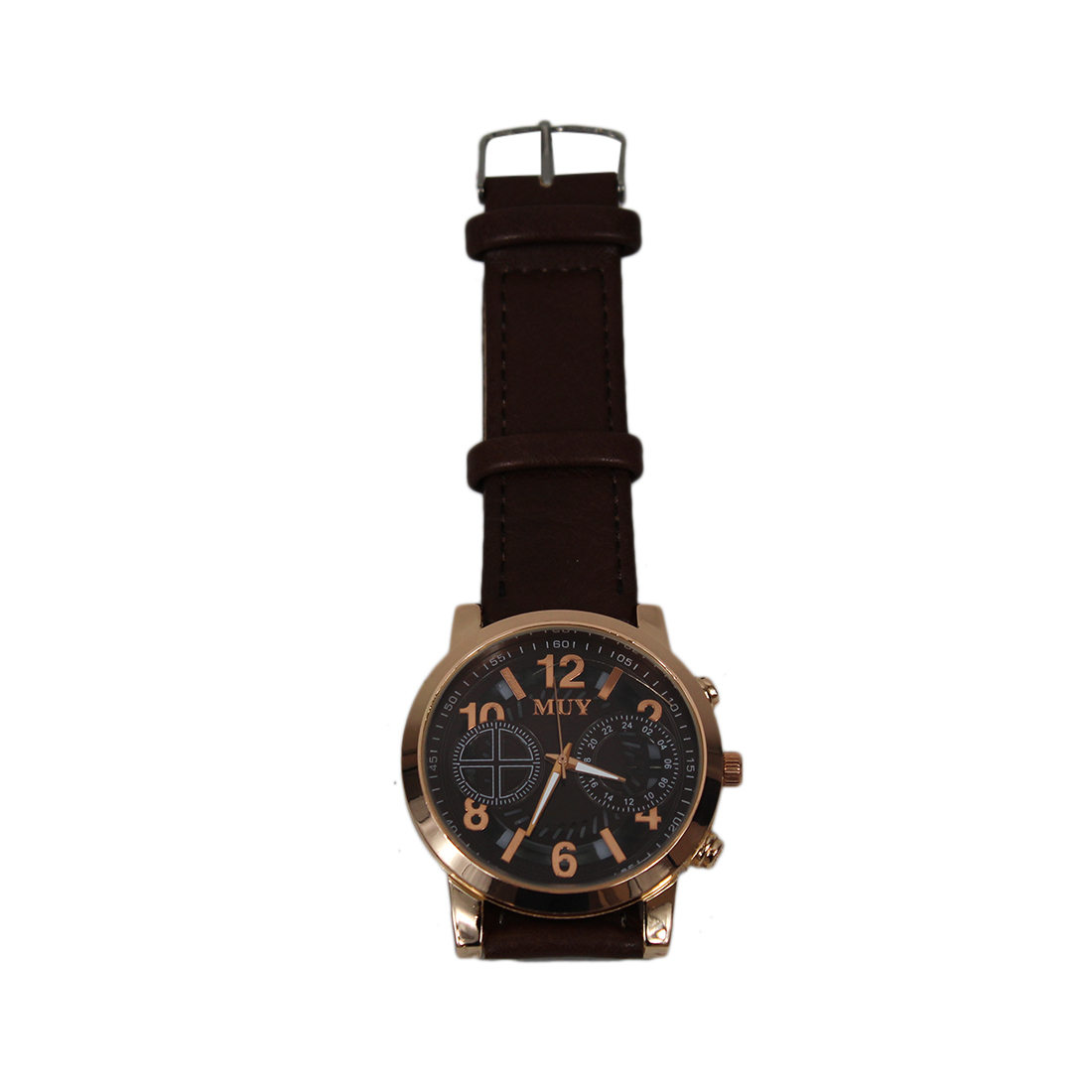 Stylish plain classic watch with gold
