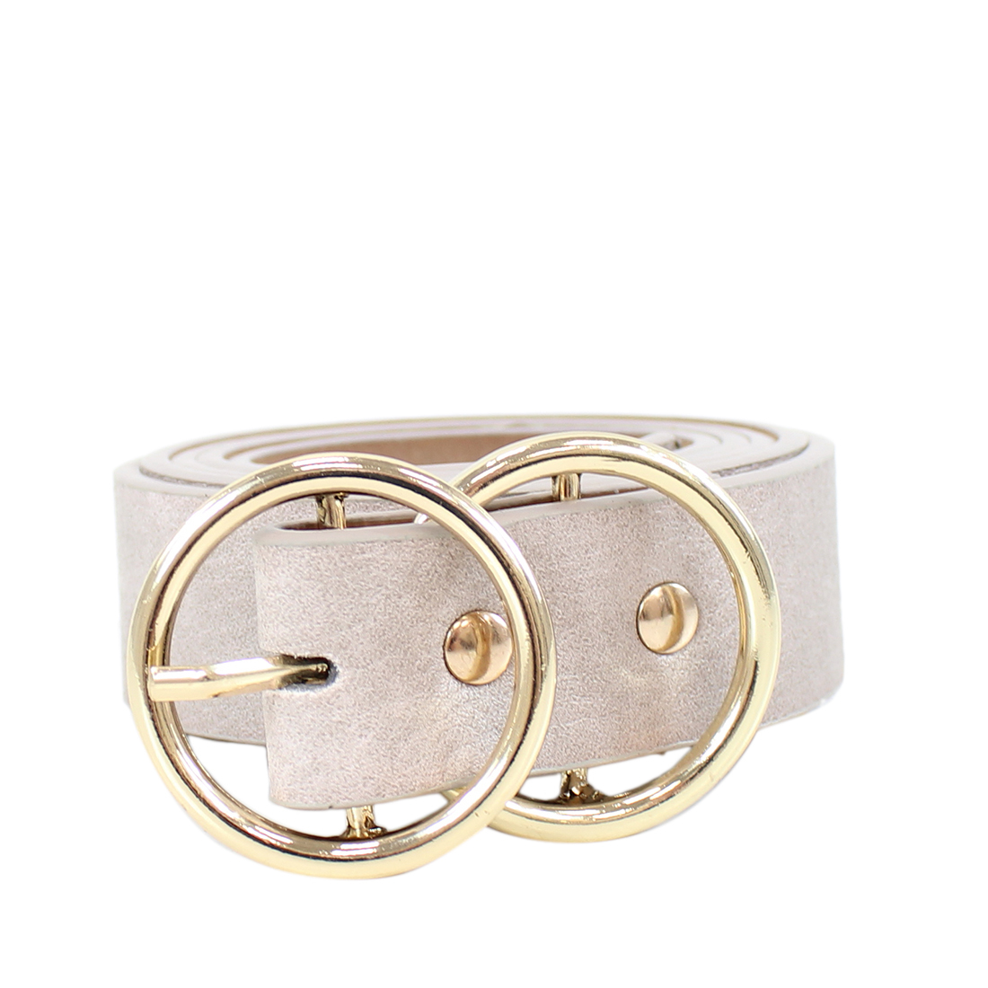 * Two circle design buckle