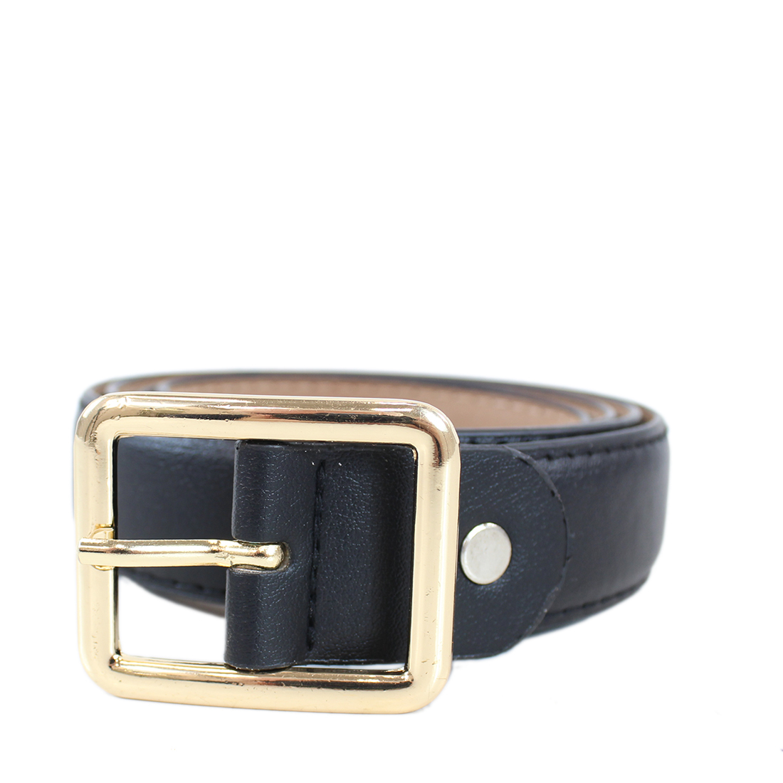* Plain with gold buckle