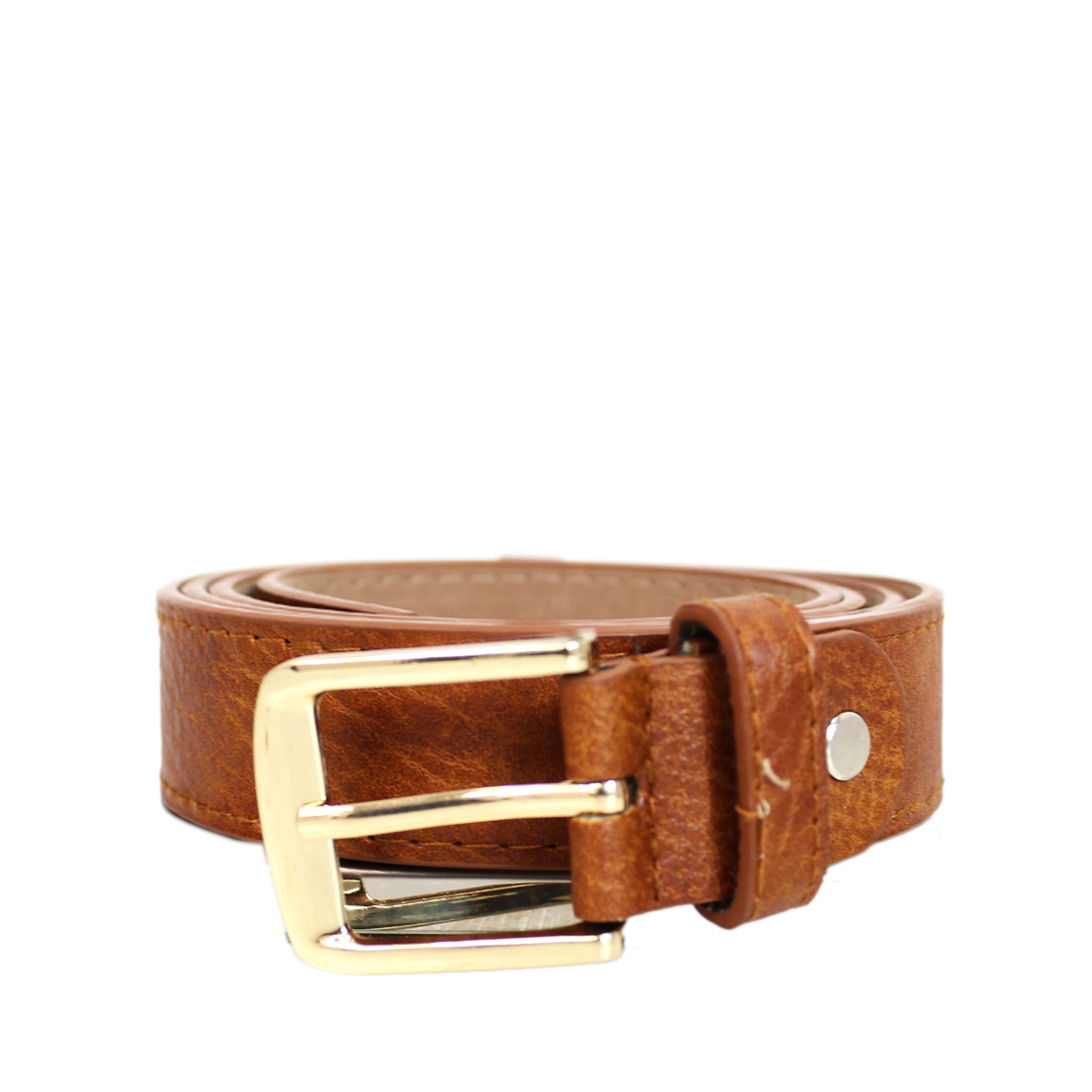 Medium wide with gold buckle