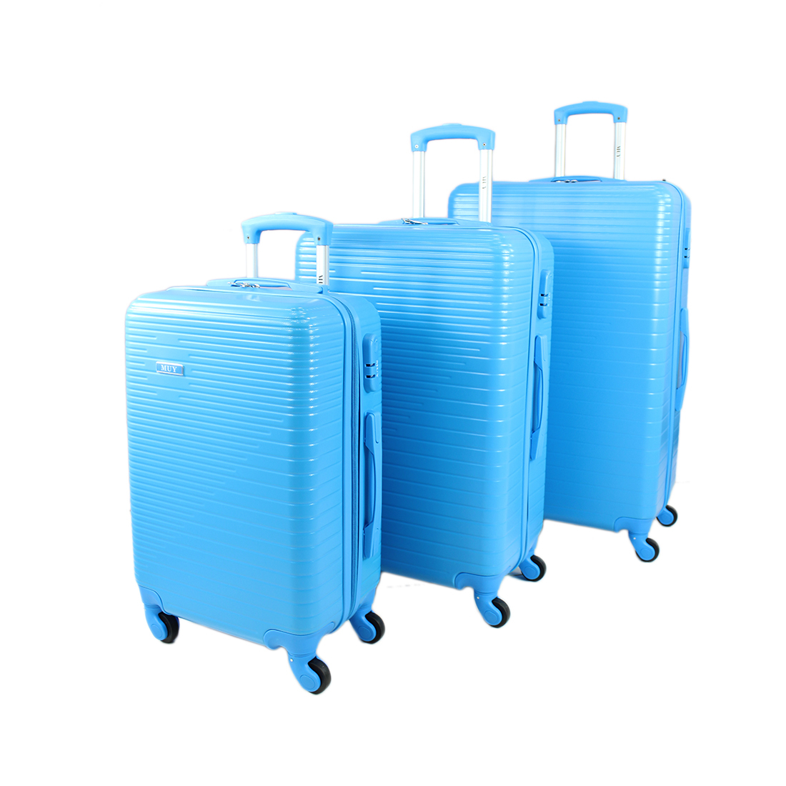 3 Piece Set - Hard-wearing suitcase suitable for any type of travel