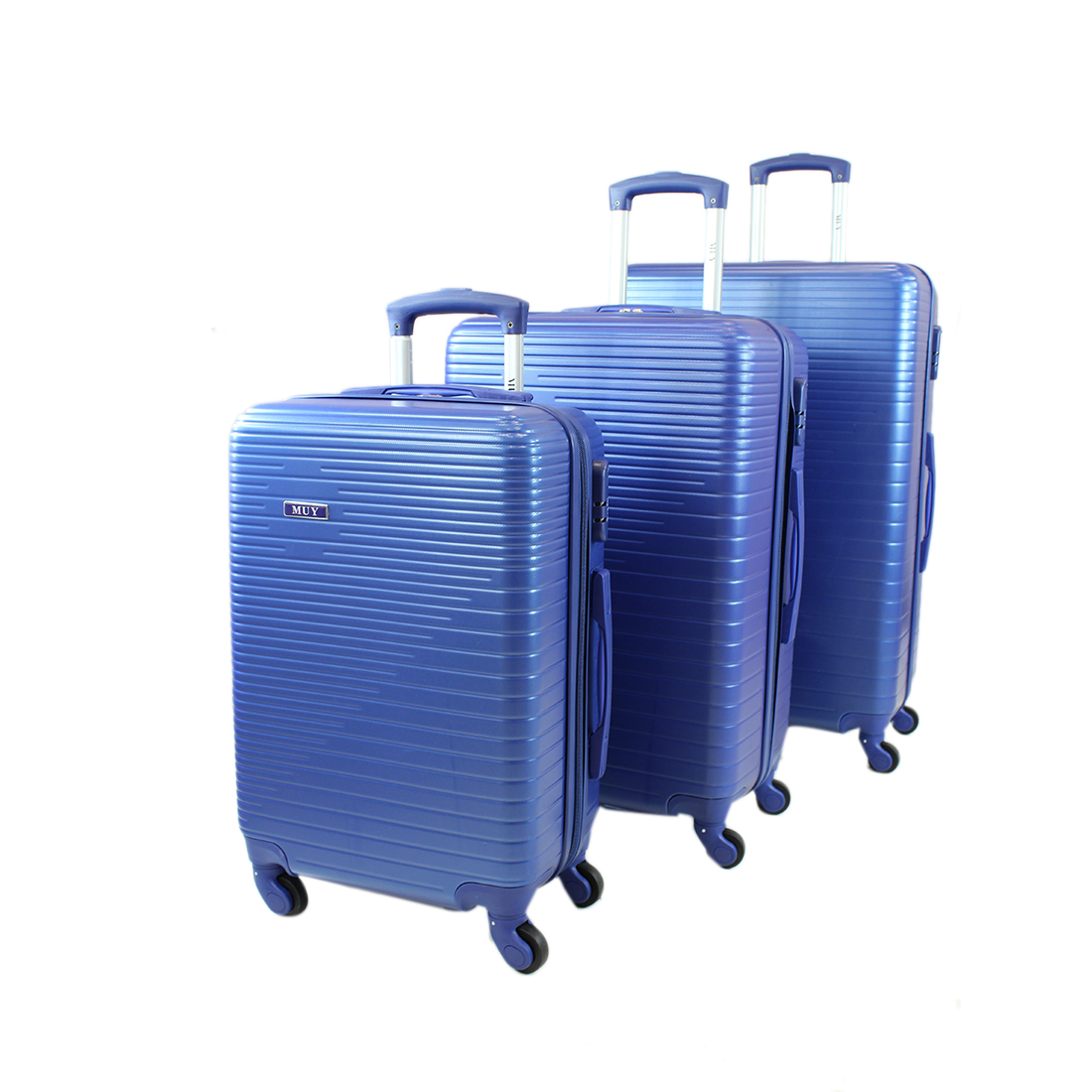 3 Piece Set - Hard-wearing suitcase suitable for any type of travel