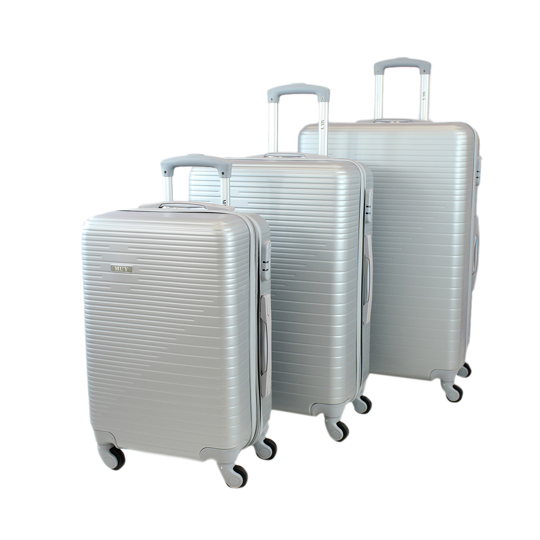 3 Piece Set - Hard-wearing suitcase suitable for any type of travel