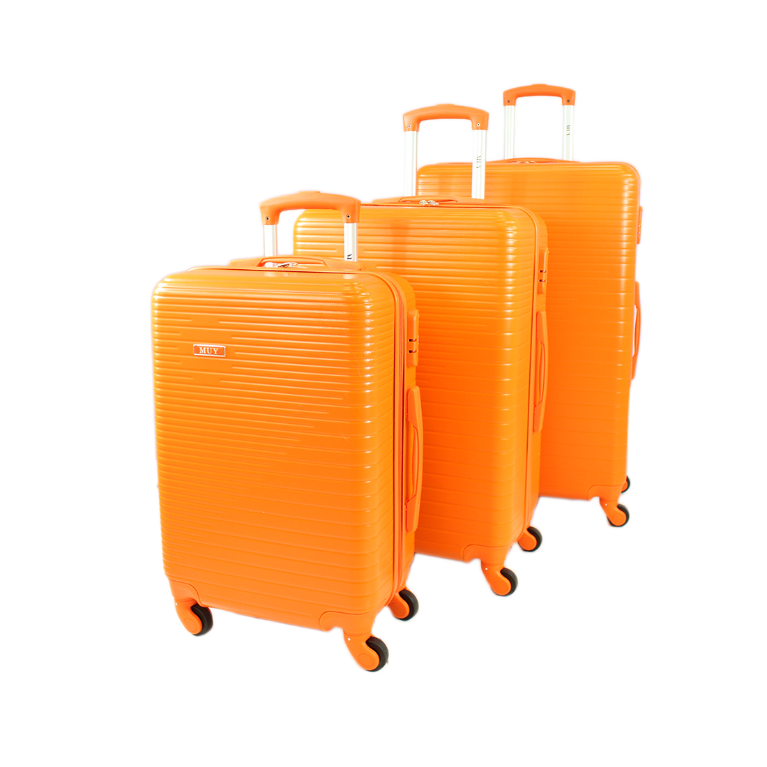 3 Piece Set - Hard-wearing suitcase suitable for any type of travel