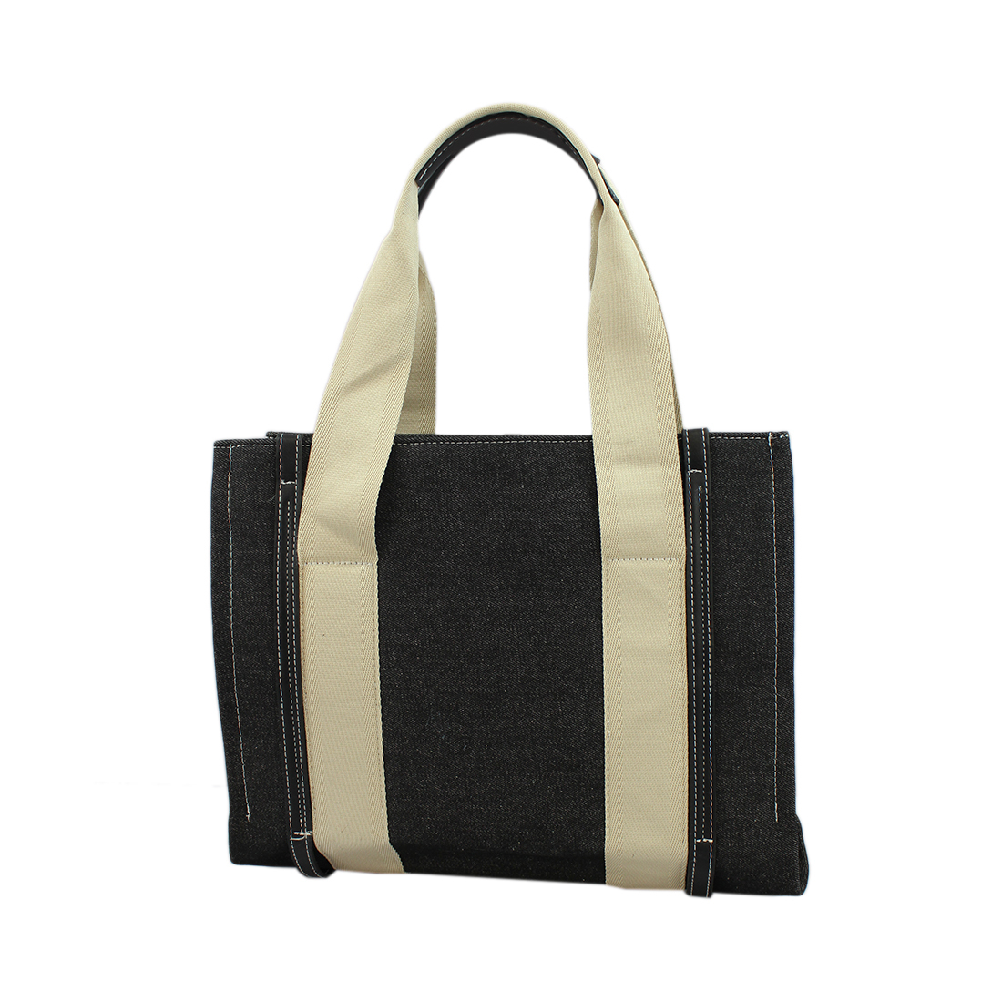 Denim shoulder bag