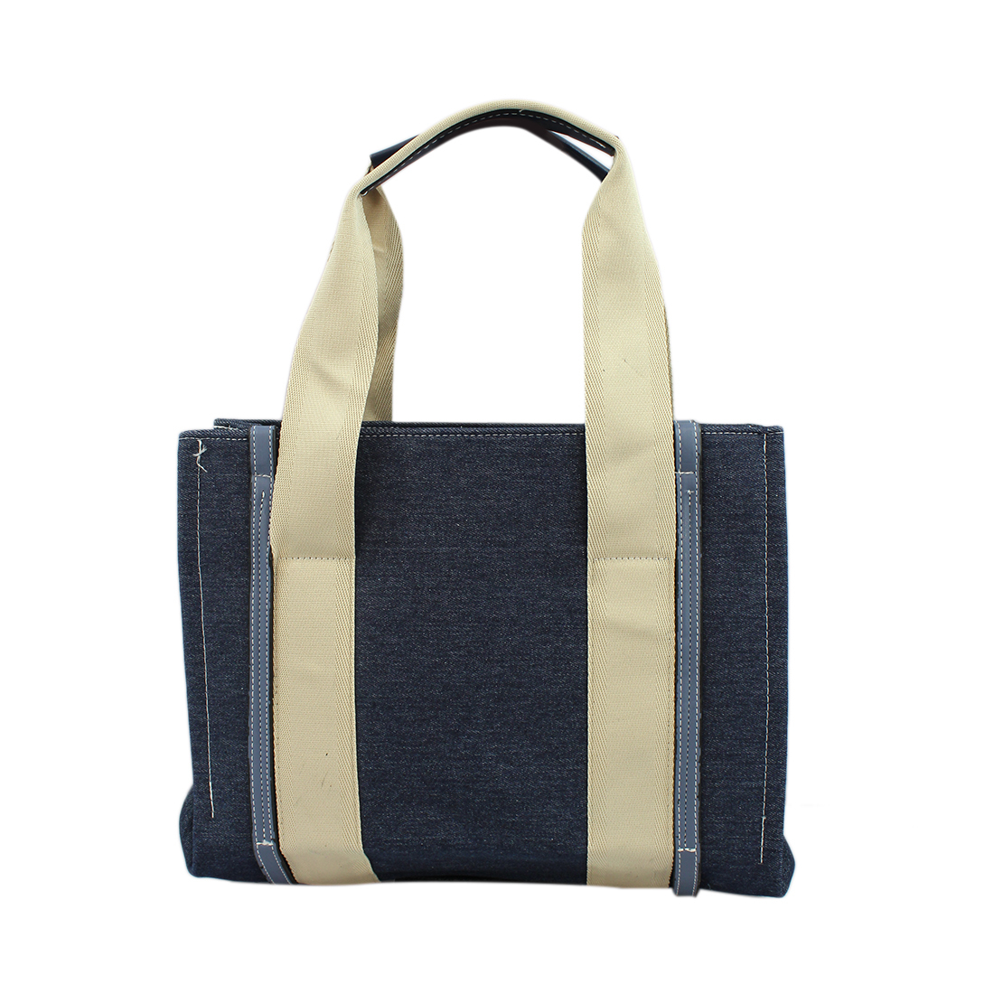 Denim shoulder bag