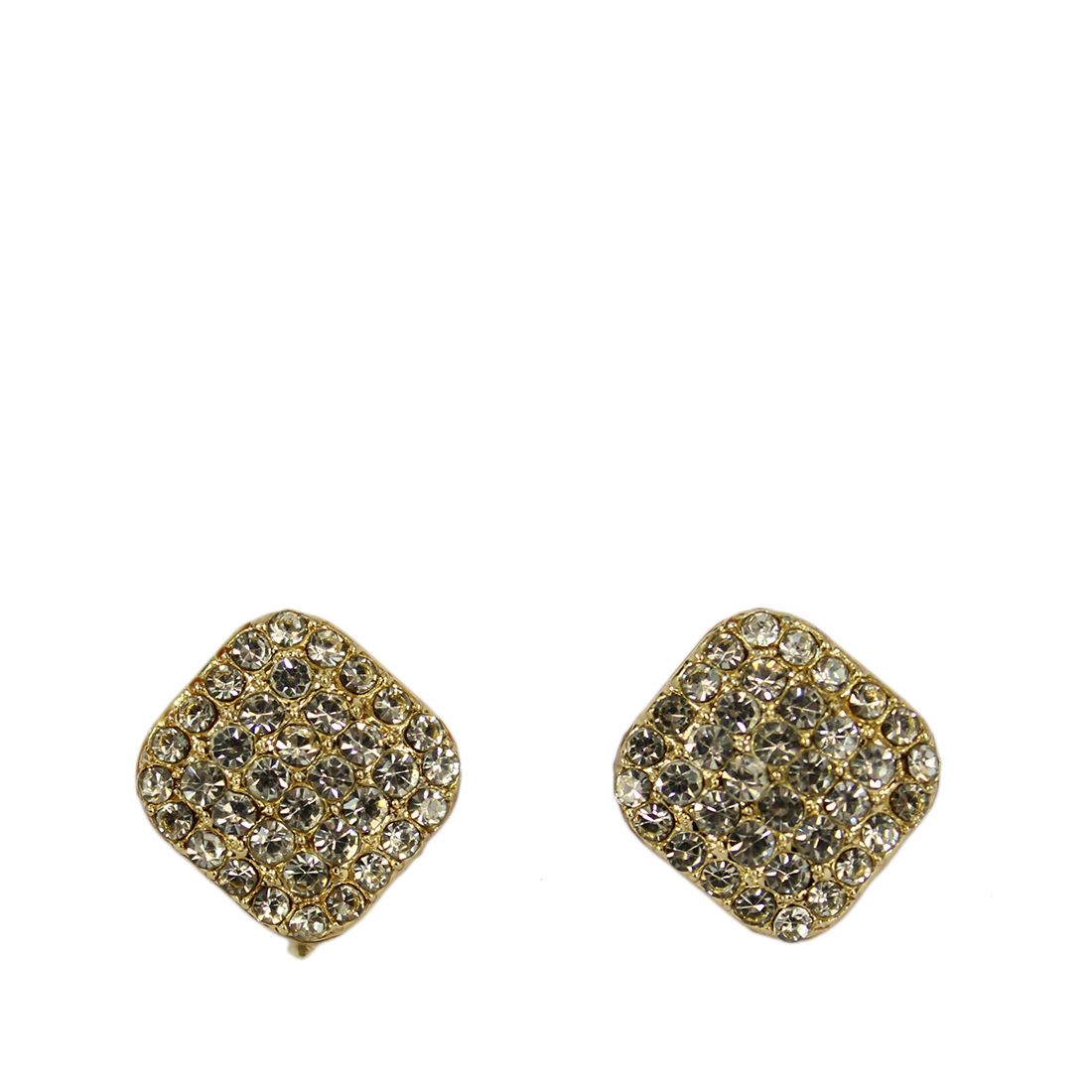 Square diamonds earrings